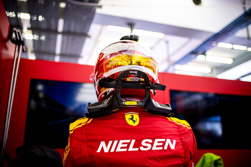 Nicklas Nielsen med i kampen om Ferrari-titel i VM-finale
(Foto: Ferrari Media)